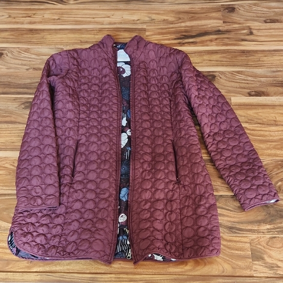 Aventura Burgundy Quilted Jacket - Large - Picture 1 of 5
